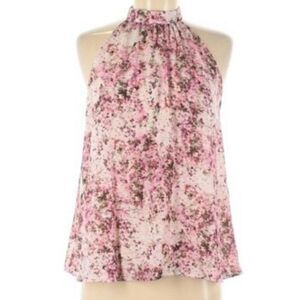 JUNE AND HUDSON FLORAL TANK BLOUSE